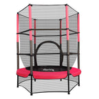 GALACTICA Trampoline 55" 4.5FT Junior With Enclosure Safety Net