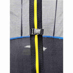 GALACTICA Trampoline Set Round with Safety Net Enclosure Blue