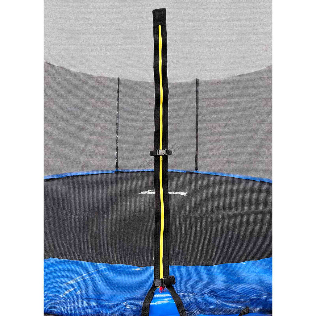 GALACTICA Trampoline Set Round with Safety Net Enclosure Blue