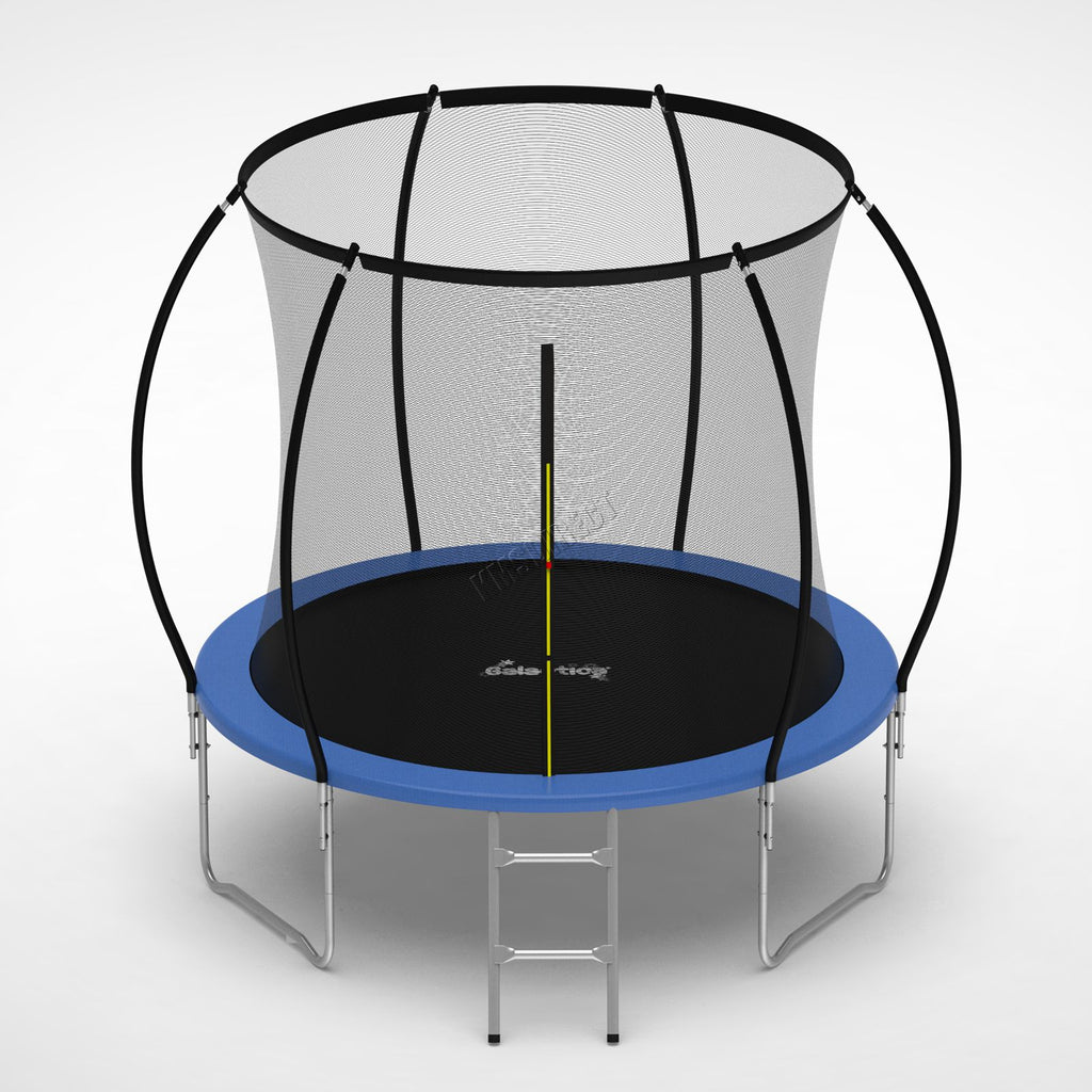 GALACTICA Trampoline Super With Safety Net Enclosure