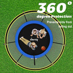 GALACTICA Trampoline Super With Safety Net Enclosure