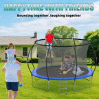 GALACTICA Trampoline Super With Safety Net Enclosure