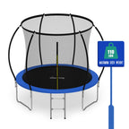 GALACTICA Trampoline Super With Safety Net Enclosure