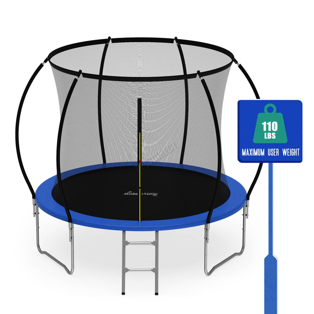 GALACTICA Trampoline Super With Safety Net Enclosure