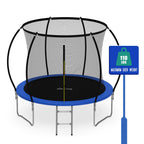 GALACTICA Trampoline Super With Safety Net Enclosure