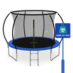 GALACTICA Trampoline Super With Safety Net Enclosure