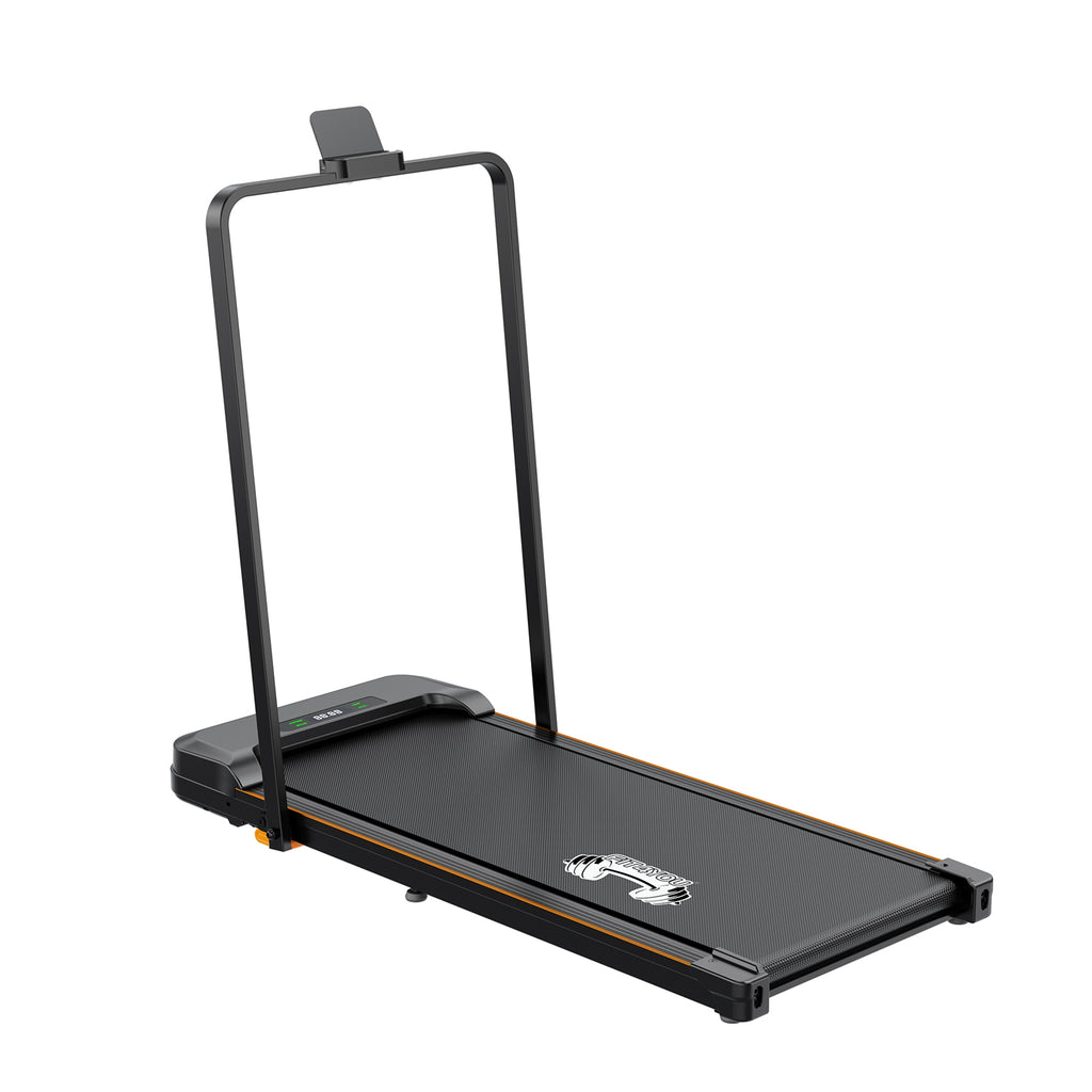 FIT4YOU Treadmills Walking Pad Black