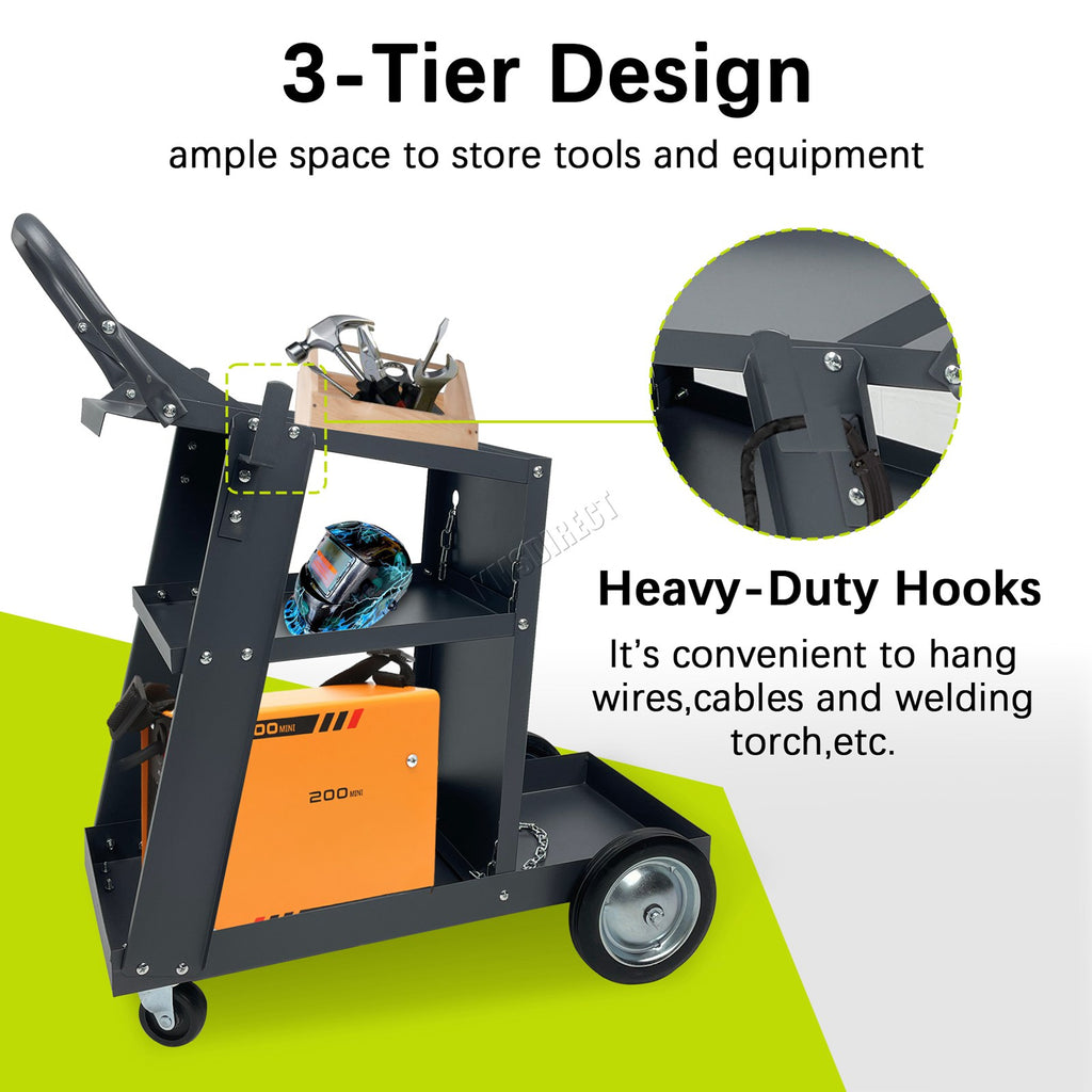 SwitZer Welding Cart WC01 Grey