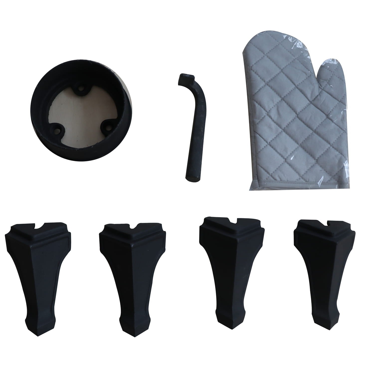Items include with the 10kw multi-fuel stove.