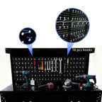 SwitZer Metal Workbench Black