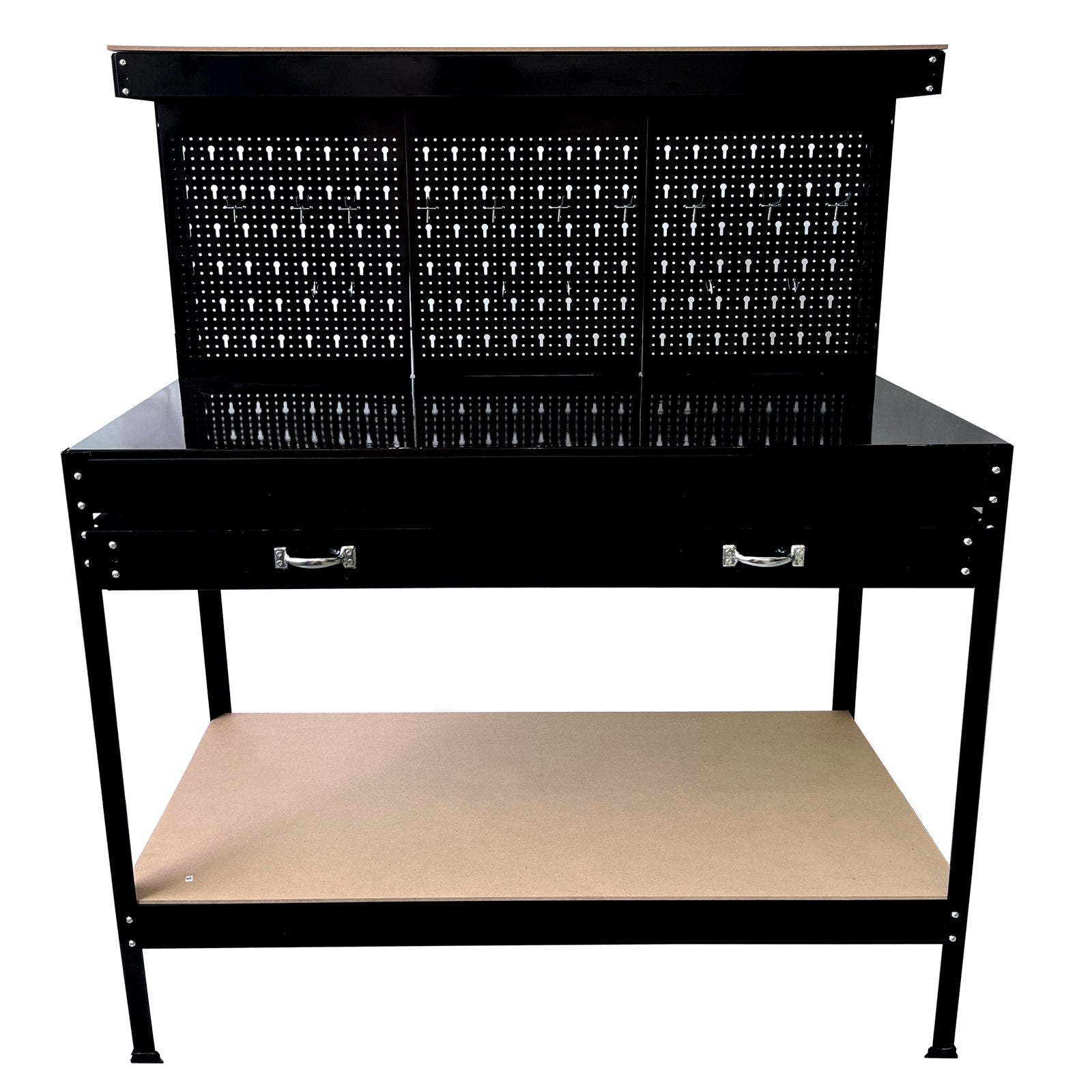 SwitZer Metal Workbench Black