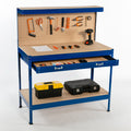 SwitZer Steel Work Bench Storage Pegboard